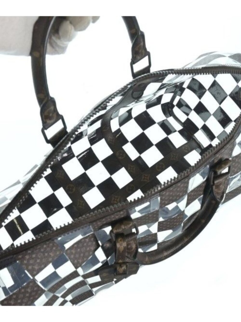 Louis Vuitton Boston Bag Brown Clear - Picture 4 of 11
